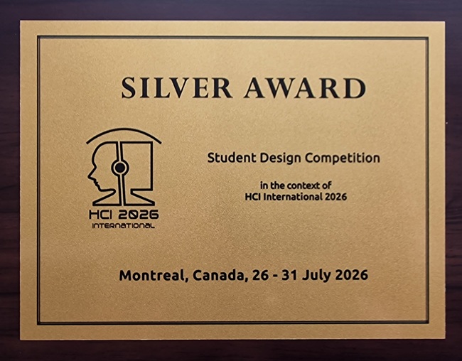Student Design Competition SILVER Award. Details in text following the image.